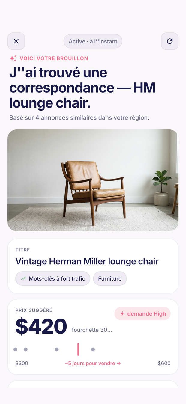 L’IA rédige l’annonce
